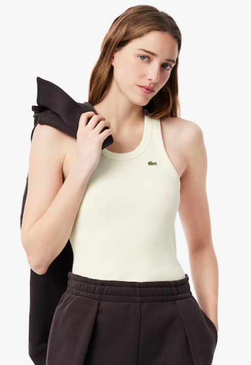 CAMISETA TIRANTES COCO VERDE - LACOSTE