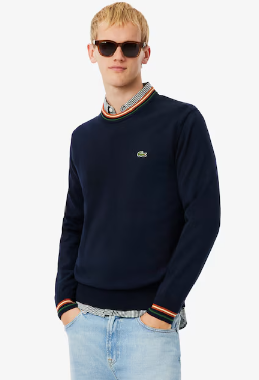 JERSEY CUELLO COLORES - LACOSTE