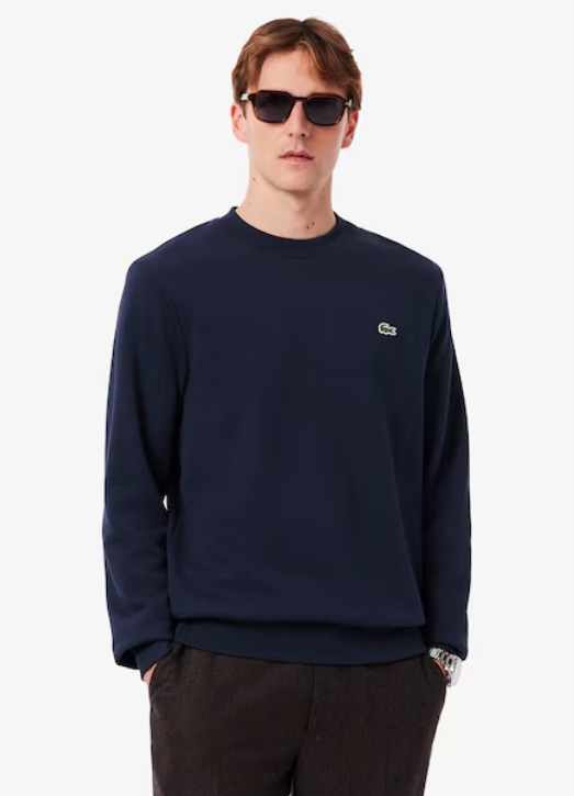 SUDADERA LISA - LACOSTE