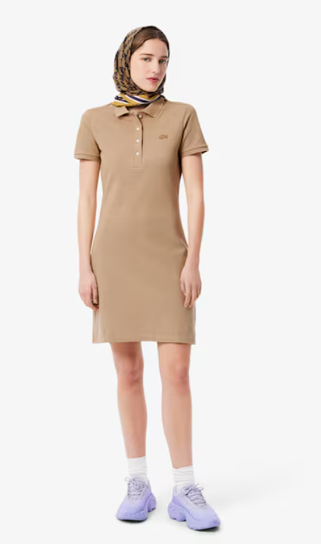VESTIDO POLO PIQUÉ - LACOSTE