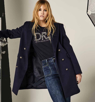 SUDADERA LETRAS GRANDE - DENNY ROSE