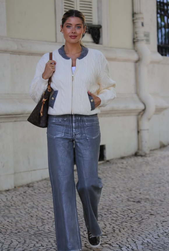 PANTALÓN DENIM LOOS - FRACOMINA