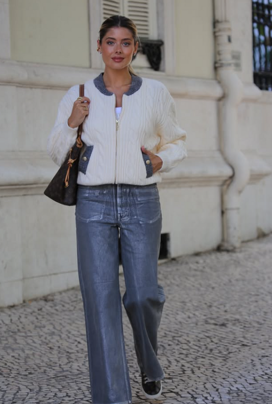 PANTALÓN DENIM LOOS - FRACOMINA