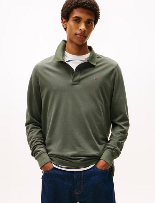 POLO MANGA LARGA BÁSICO - TOMMY JEANS