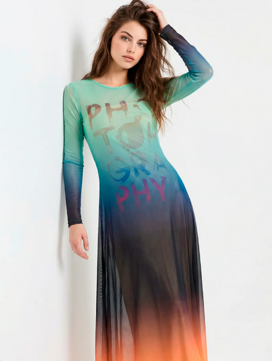VESTIDO ESTAMPADO - SAHOCO