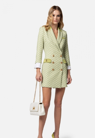 VESTIDO VERDE AGUA - ELISABETTA FRANCHI