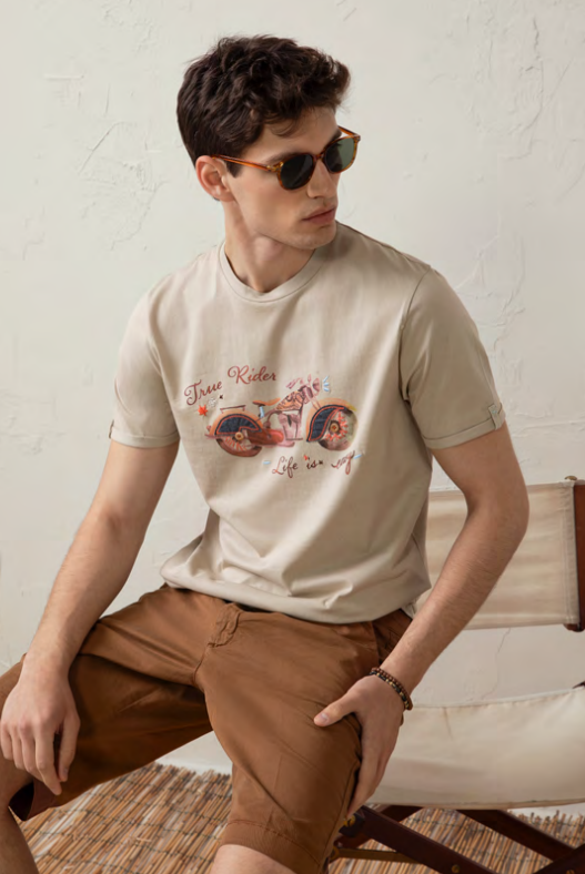CAMISETA ESTAMPADO MOTO - MARKUP