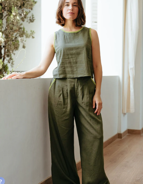 PANTALÓN WIDE LEG - SUGARHILL