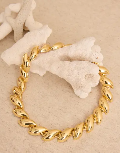 COLLAR CORTO TRENZADO -LATIDO