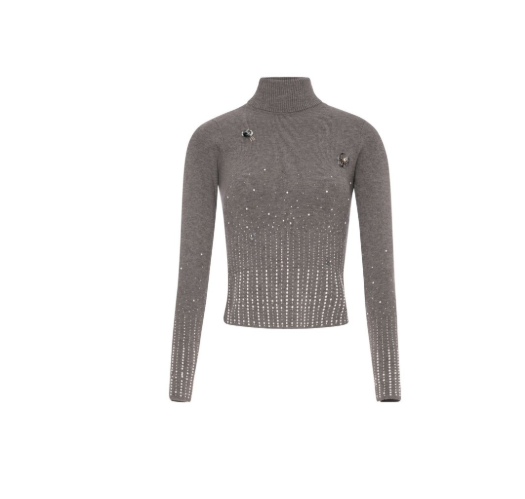 JERSEY PERLAS CUELLO ALTO - FRACOMINA