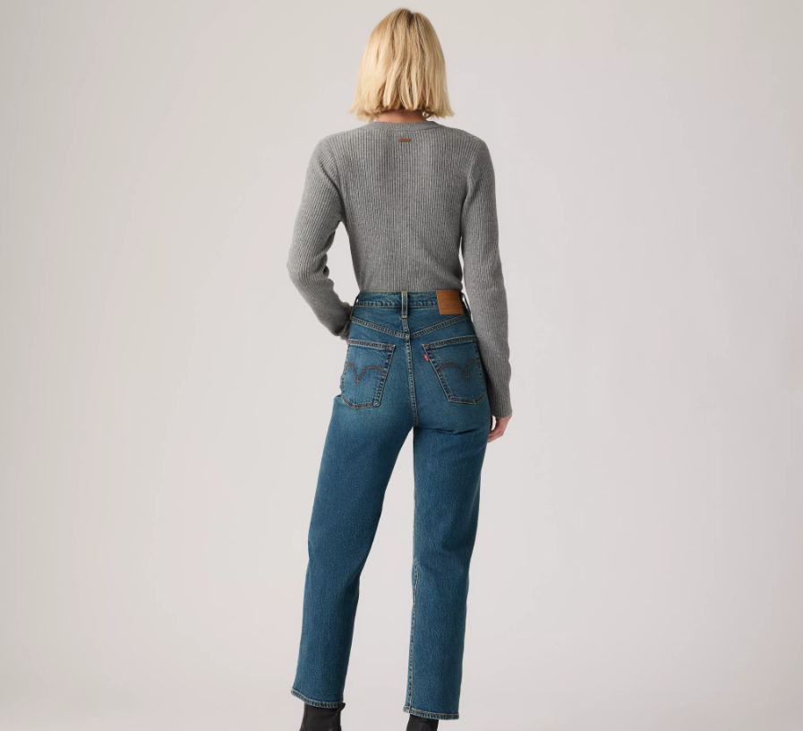 PANTALÓN RIBCAGE AZUL - LEVI'S®