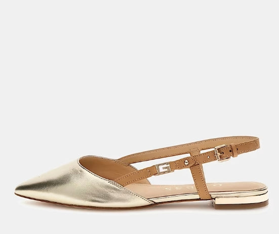 ZAPATO DESTALONADO DORADO - GUESS