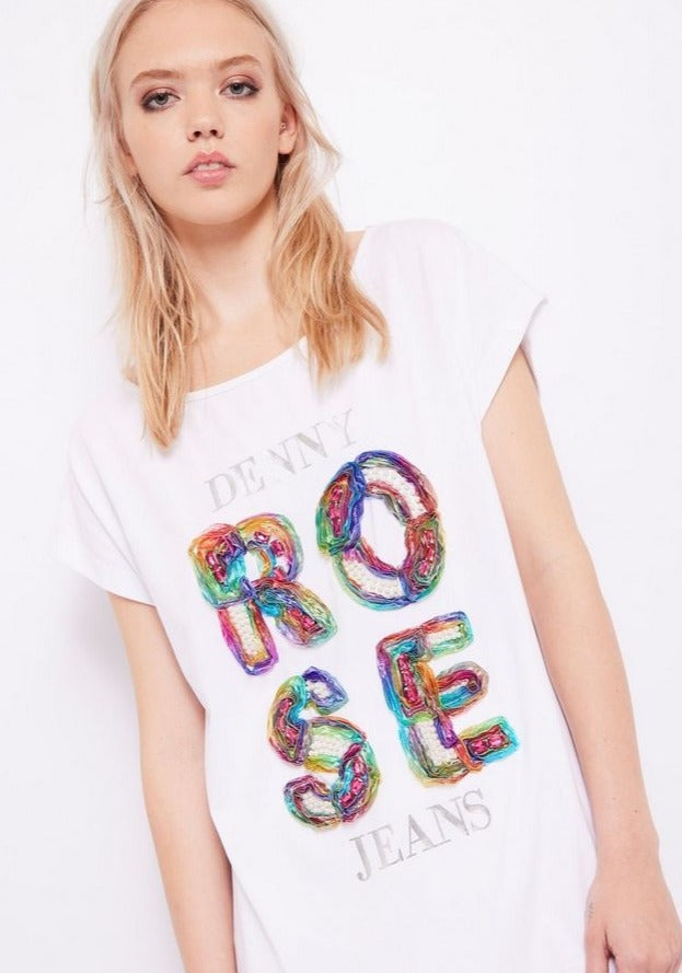 CAMISETA LOGO MULTI - DENNY ROSE