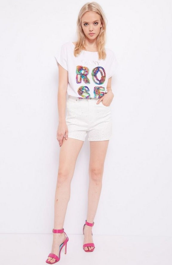 CAMISETA LOGO MULTI - DENNY ROSE