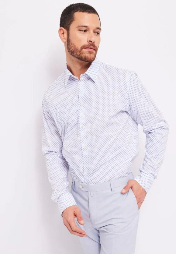 CAMISA ESTAMPADO ROMBOS - GAUDI