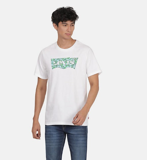 CAMISETA BLANCA LOGO VERDE - LEVI'S