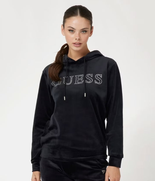 SUDADERA TERCIOPELO - GUESS