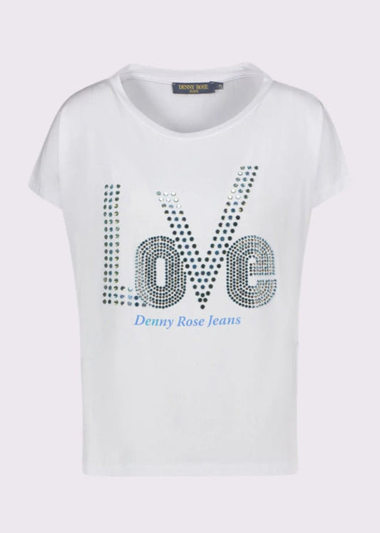 CAMISETA STRASS RELAX - DENNY ROSE