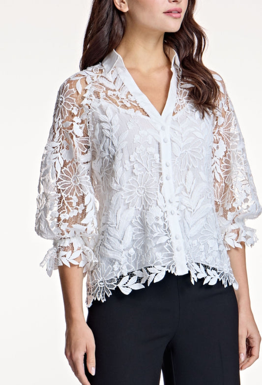 BLUSA ENCAJE - ALBA CONDE