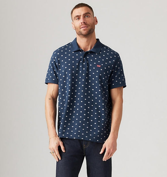 POLO AZUL MARINO DIBUJO PEQUEÑO - LEVI'S