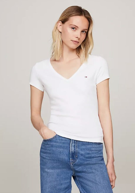 CAMISETA BLANCA - TOMMY JEANS