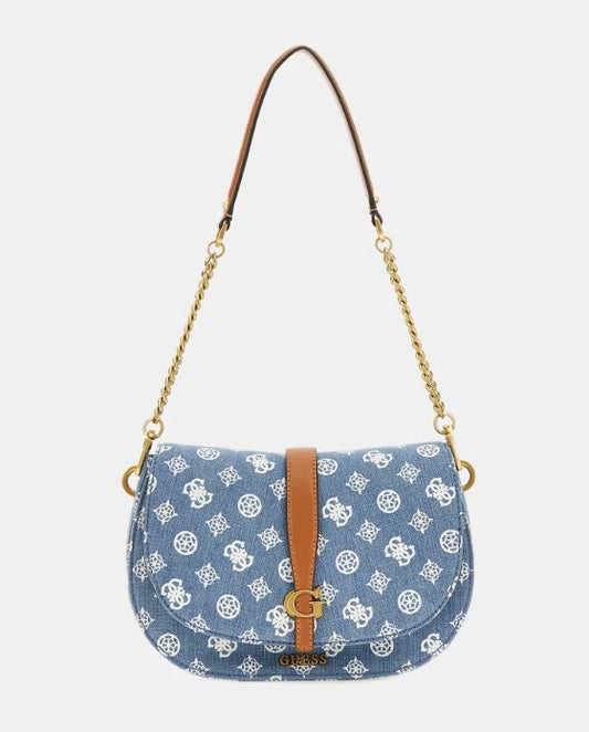 BOLSO DENIM LOGO - GUESS