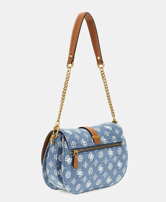 BOLSO DENIM LOGO - GUESS