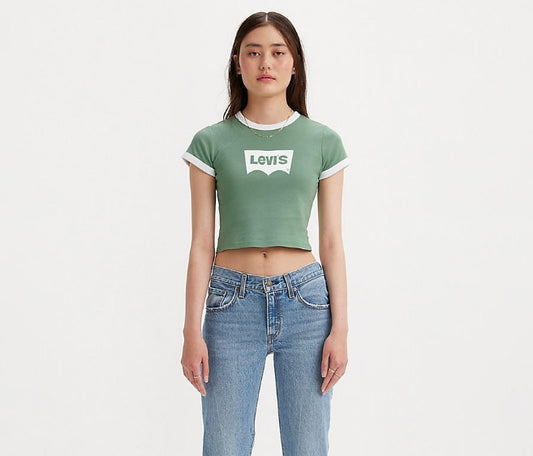 CAMISETA VERDE Y BEIGE - LEVI'S