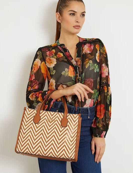 BOLSO CAMEL ESPIGA - GUESS