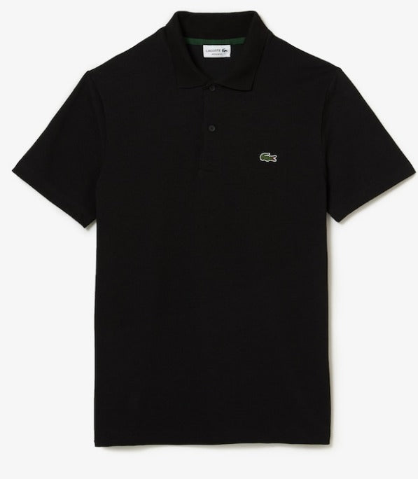 POLO NEGRO LISO - LACOSTE