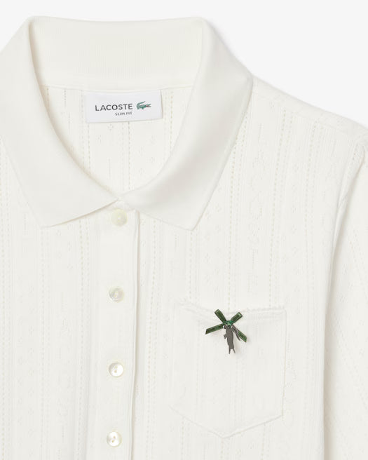 POLO POINTELLE  - LACOSTE