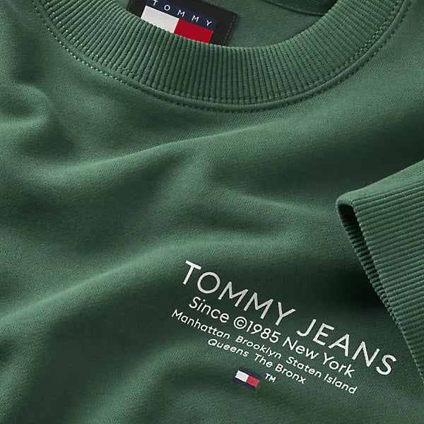 Sudadera básica verde - Tommy Hilfiger