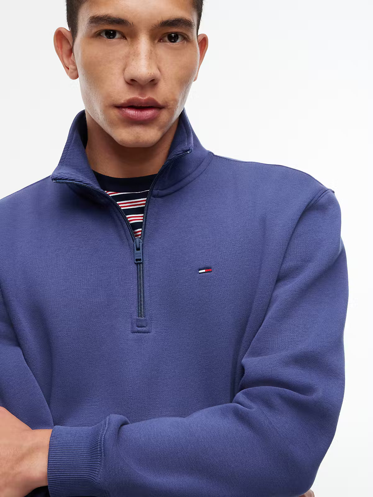 SUDADERA CUELLO CREMALLERA - TOMMY JEANS