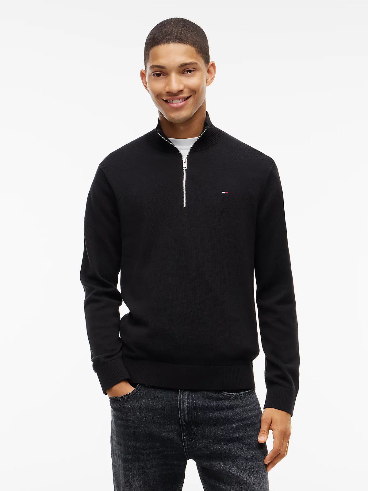 JERSEY CON CREMALLERA - TOMMY JEANS