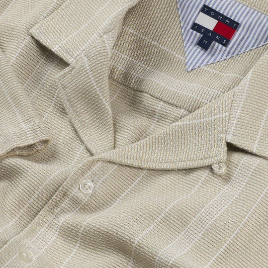 CAMISA MANGA CORTA TEJIDO - TOMMY JEANS