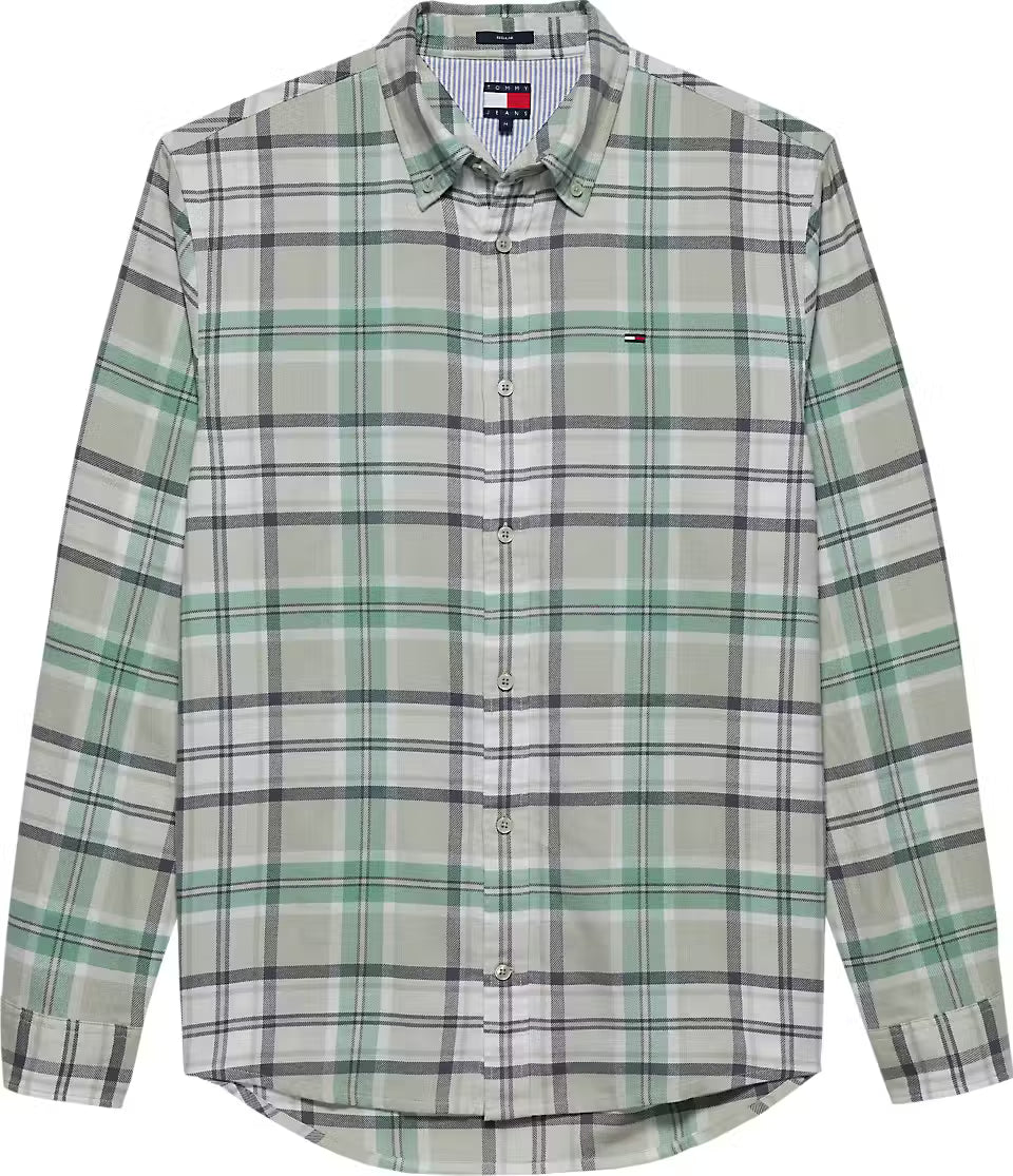 CAMISA SUAVE CUADROS - TOMMY JEANS