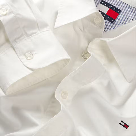 CAMISA REGULAR POPLIN - TOMMY JEANS