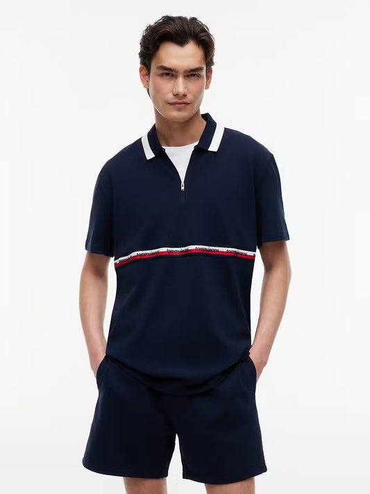 POLO CUELLO CREMALLERA - TOMMY JEANS