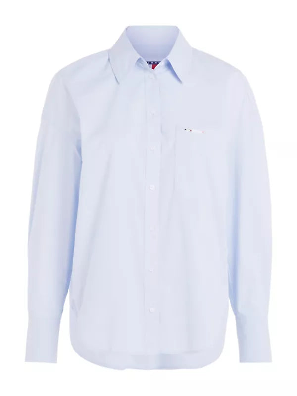 Camisa algodón breezy blue - Tommy Hilfiger