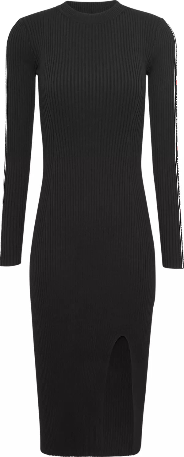 Vestido midi black - Tommy Hilfiger