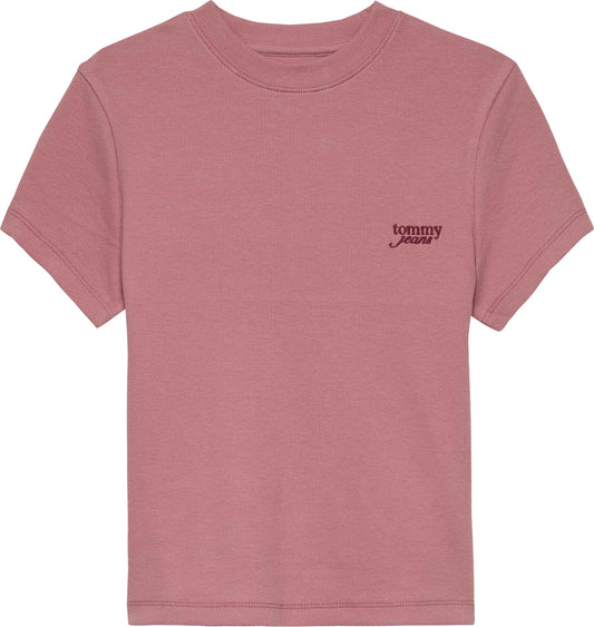 CAMISETA LISA LOGO BORDADO - TOMMY HILFIGER