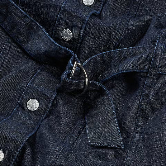 VESTIDO DENIM CINTURÓN - TOMMY JEANS