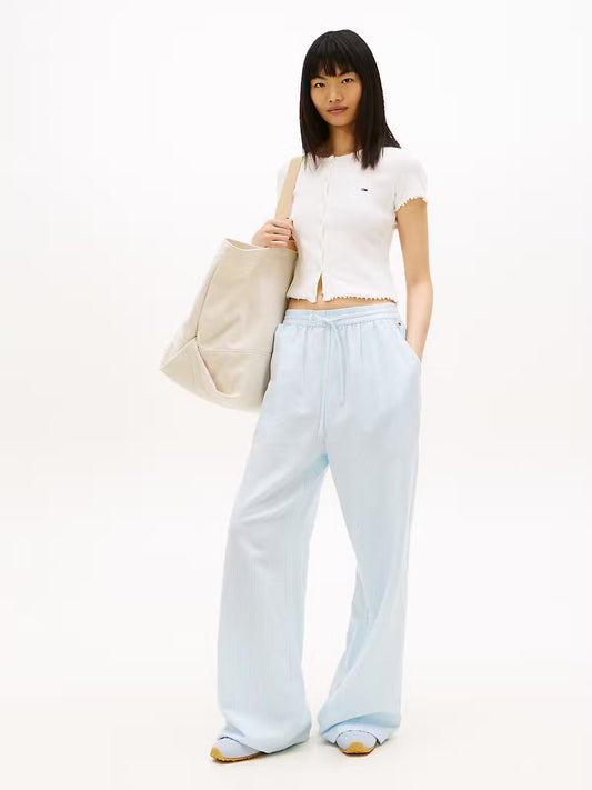 PANTALÓN DE LINO - TOMMY JEANS