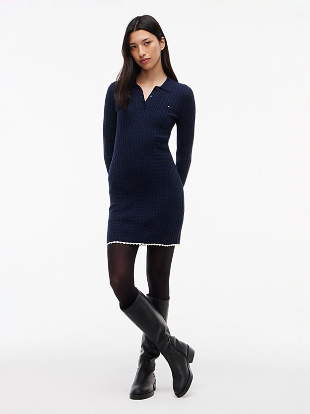 VESTIDO POLO PUNTO - TOMMY JEANS