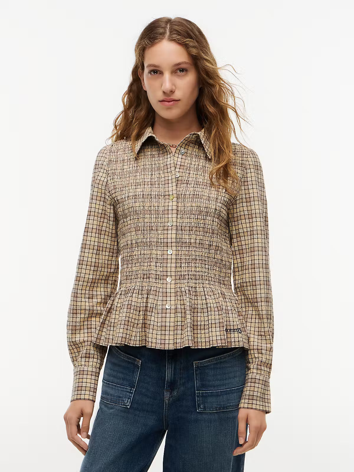 CAMISA CUADROS PANAL - TOMMY JEANS