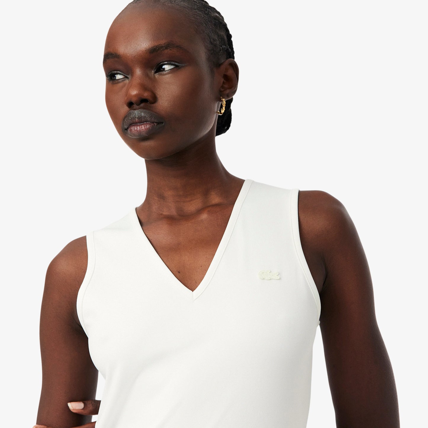VESTIDO FALDA PLISADA - LACOSTE