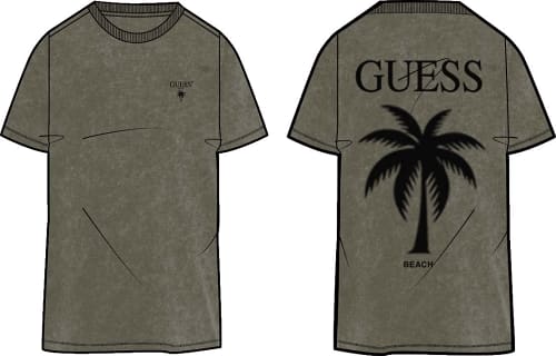 CAMISETA PALMERA - GUESS