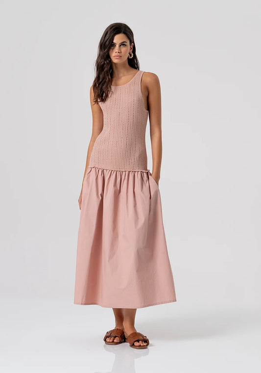 VESTIDO MIDI CIPRIA -FRACOMINA