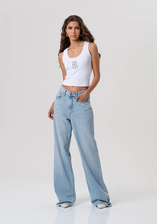 PANTALÓN REGULAR DENIM - FRACOMINA
