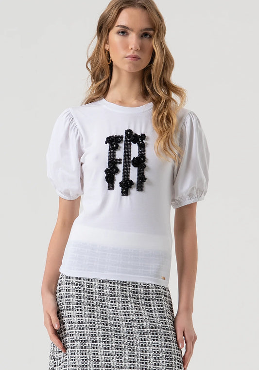 CAMISETA MANGA GOMA - FRACOMINA
